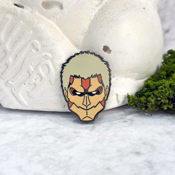 Armored Titan Enamel Pin