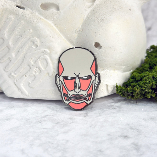 Colossal Titan Enamel Pin