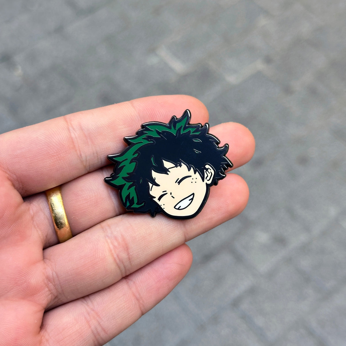 Midoriya Izuku Enamel Pin