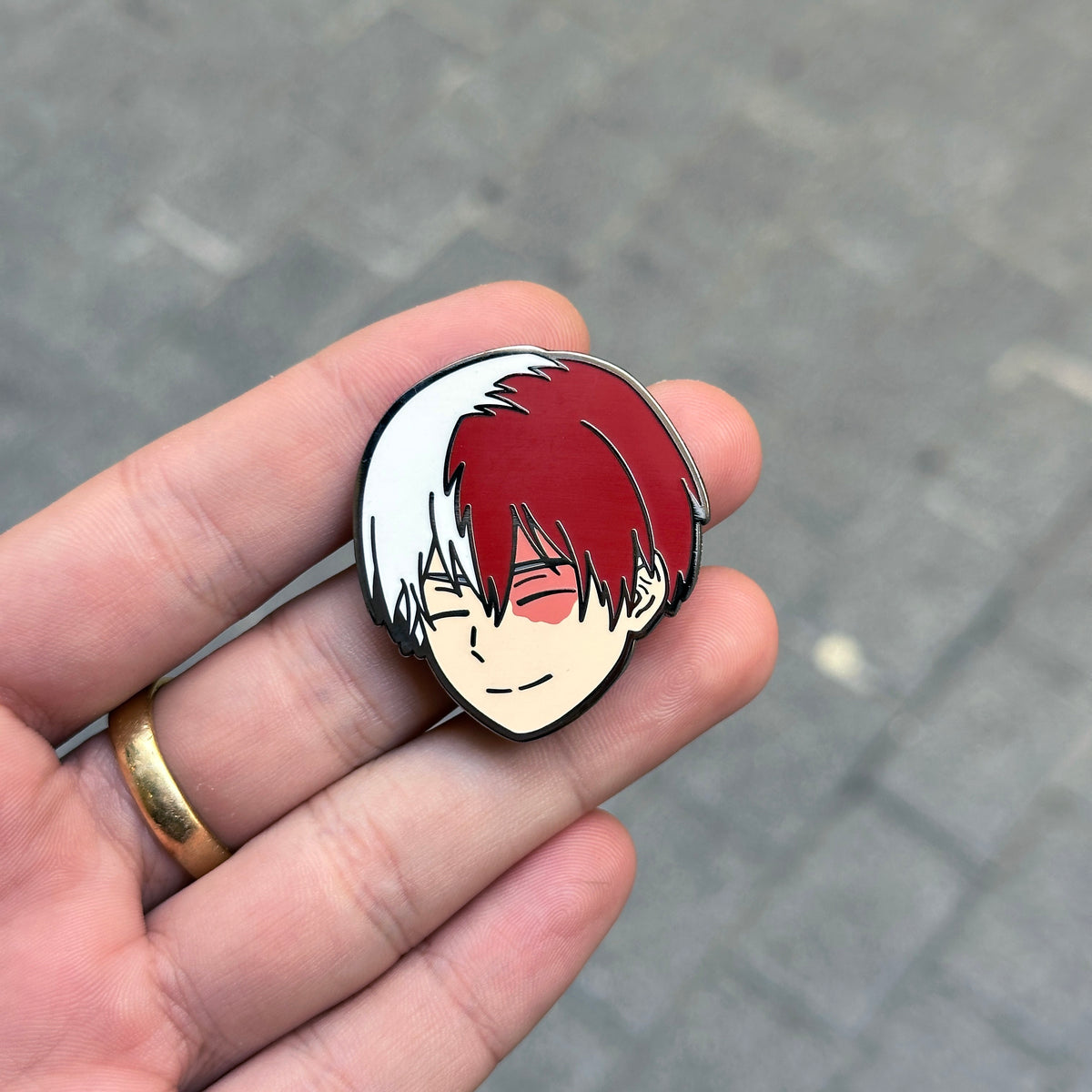 Todoroki Shoto Enamel Pin