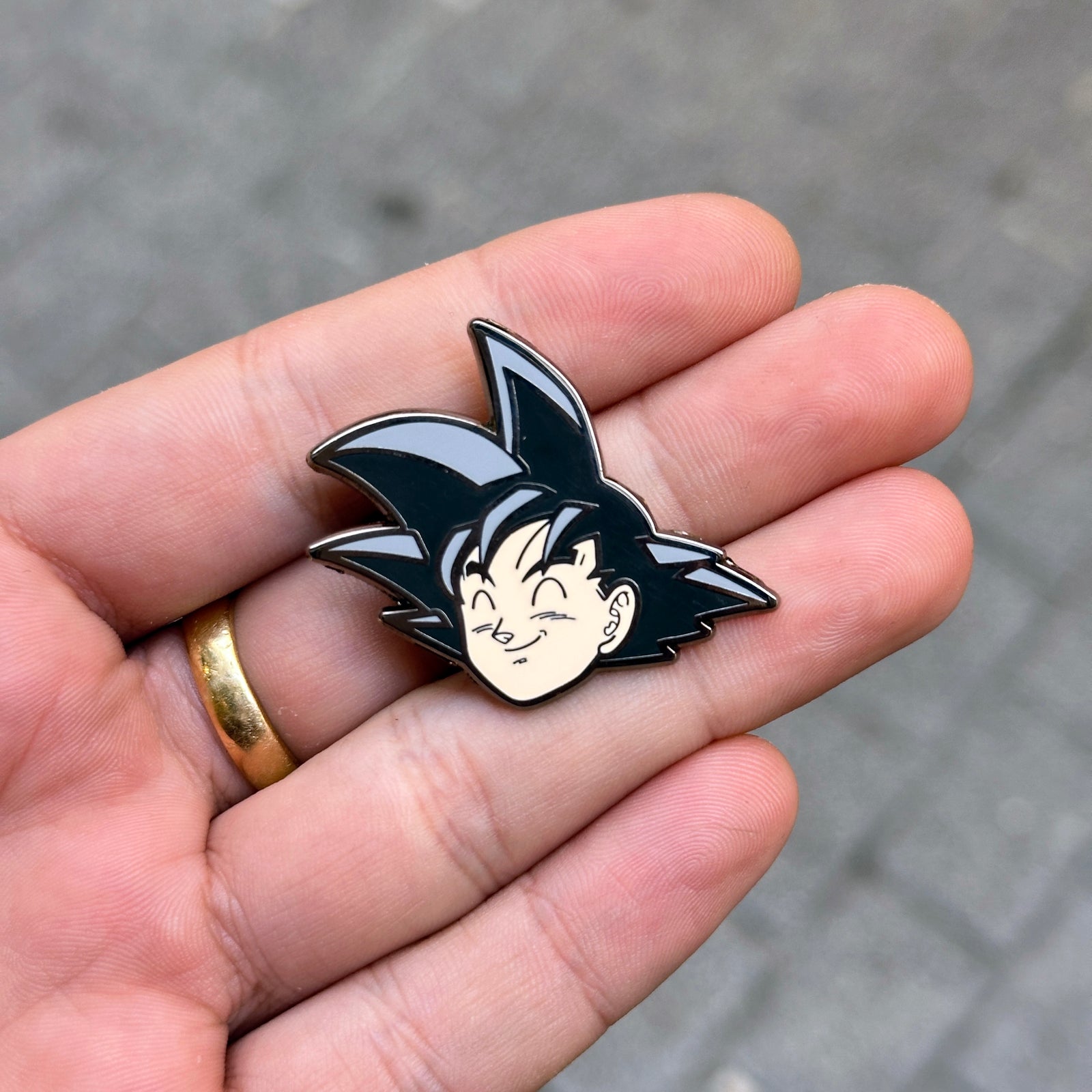 Son Goku Enamel Pin