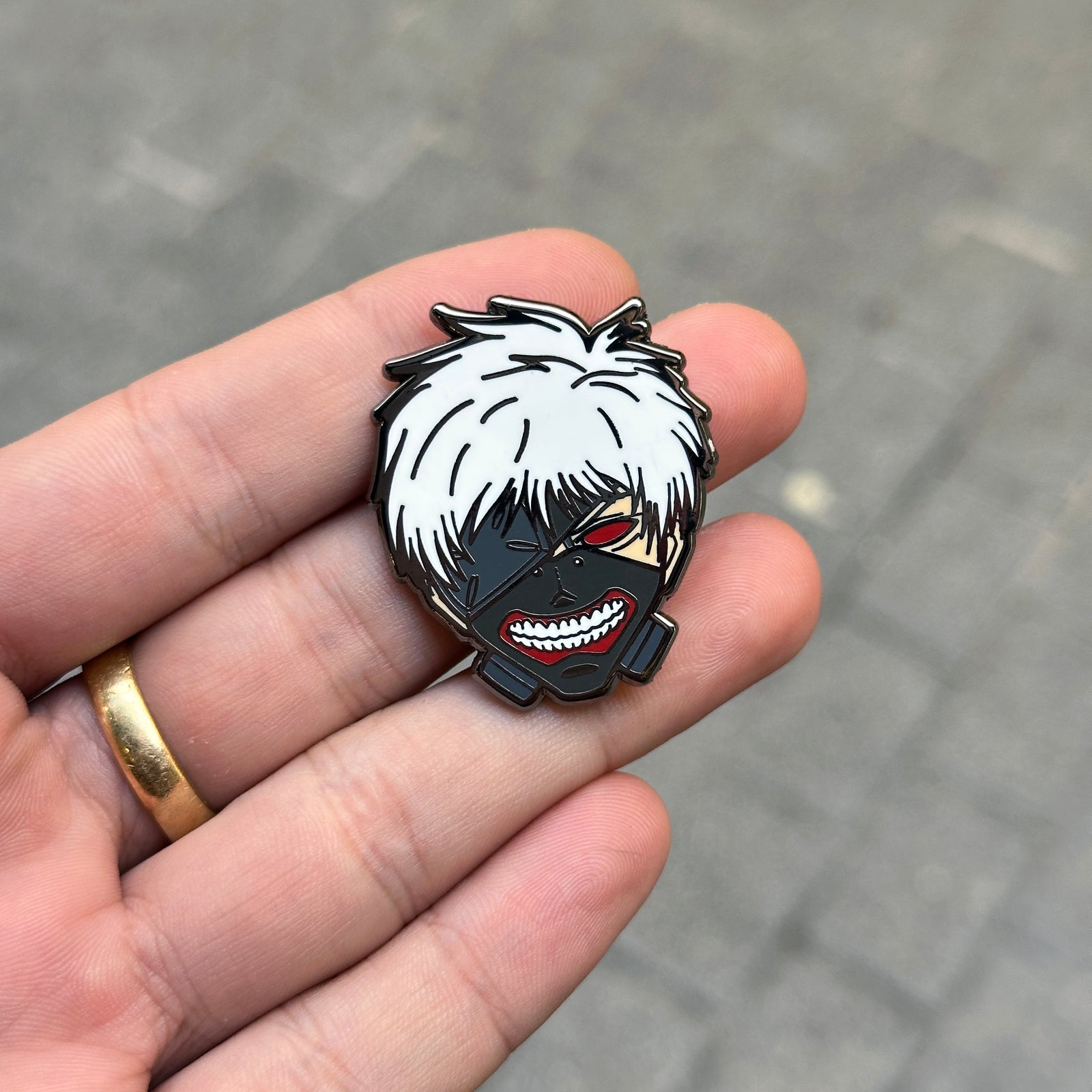 Ken Kaneki Enamel Pin