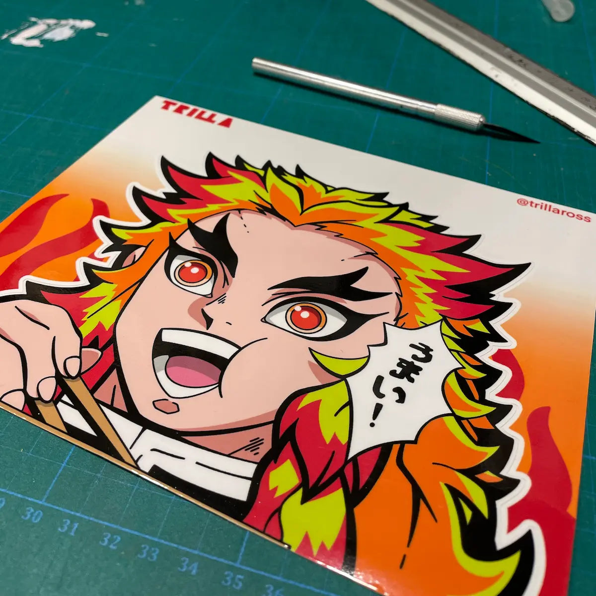 Rengoku XL Sticker