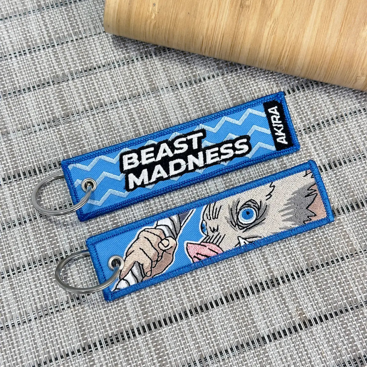 Inosuke Hashibira Keychain from Anime Demon Slayer