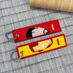 Iron Man Embroidered Anime Keychain