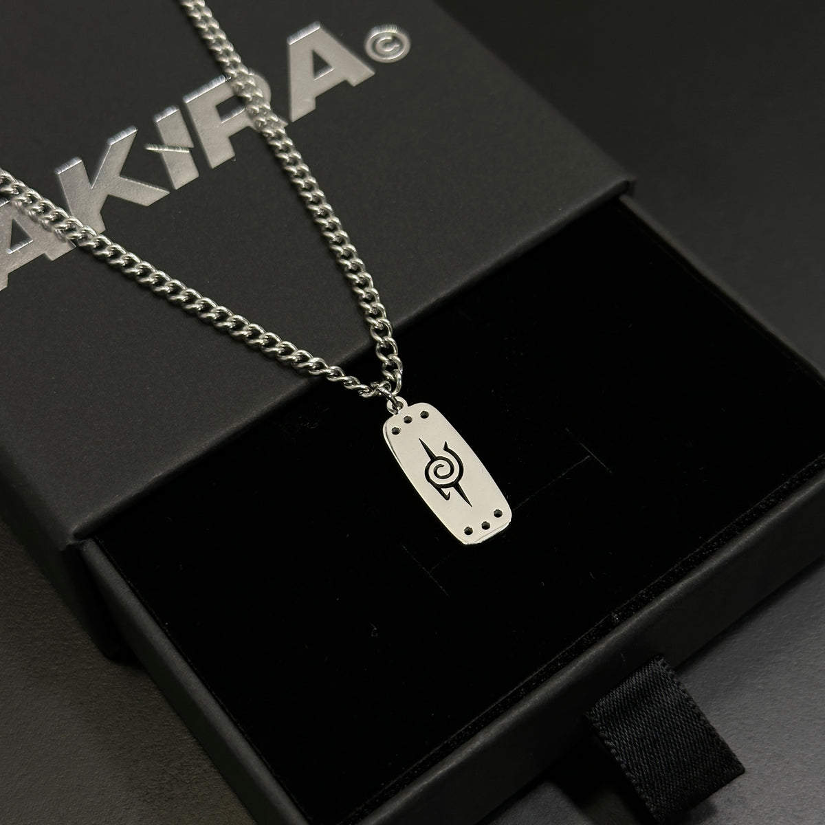 Itachi Headband Necklace from Naruto Anime Series