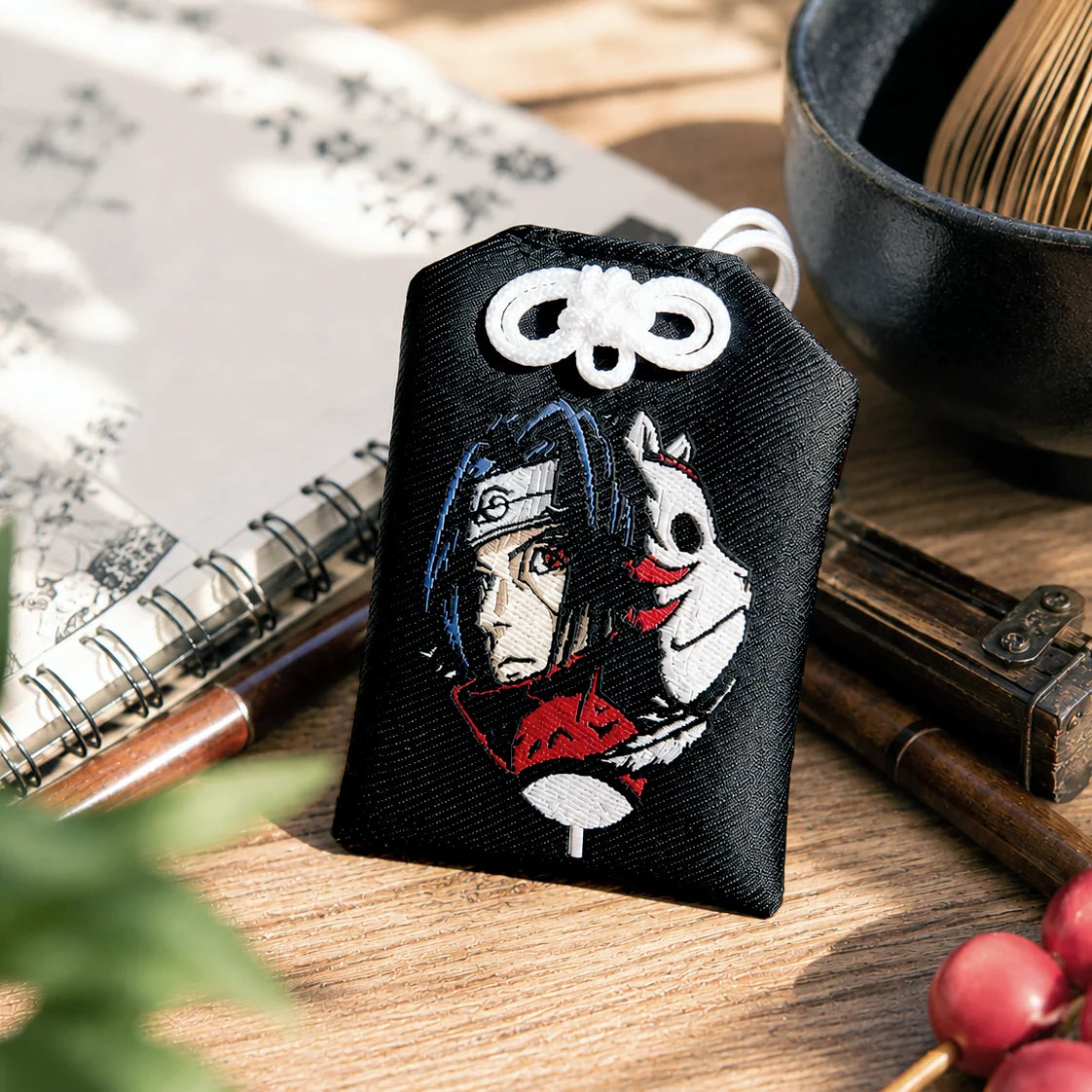 Japanese Traditional Lucky Charm Omamori inspired by Itachi Uchiha