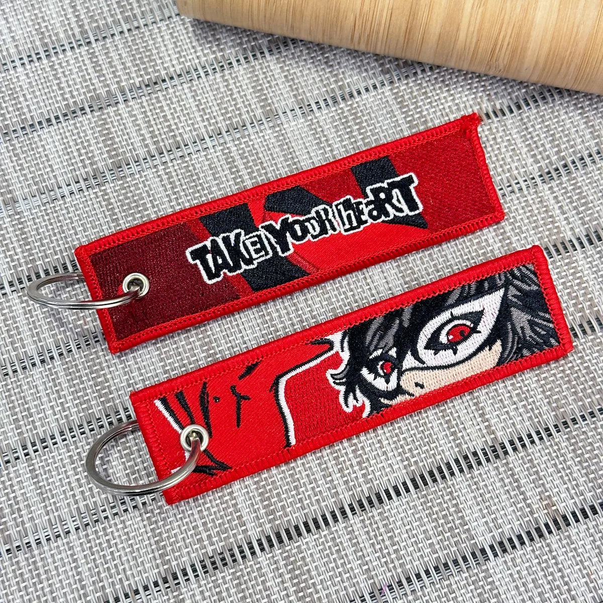 Joker Embroidered Keychain from Persona 5 - Akira Gallery