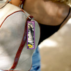Jotaro Kujo Embroidered Keychain from Anime Jojos Bizarre Adventure