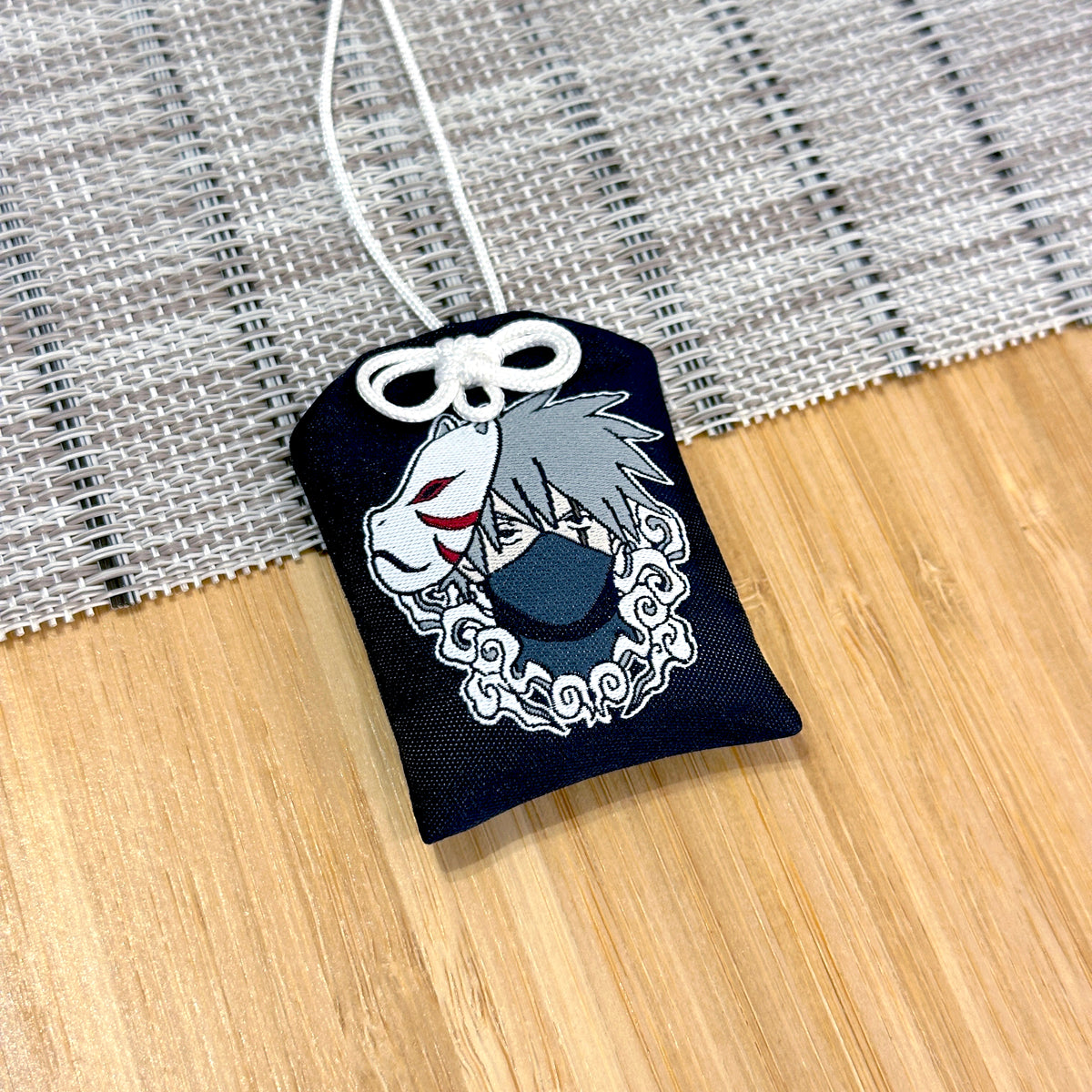 Kakashi Anbu Lucky Charm from Anime Naruto in omamori style