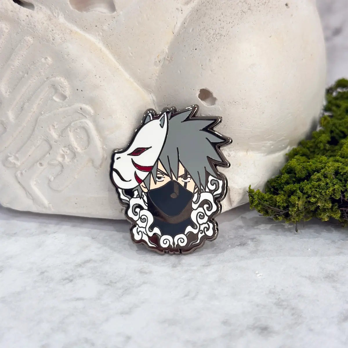 Kakashi Hatake Enamel Pin from Anime Naruto