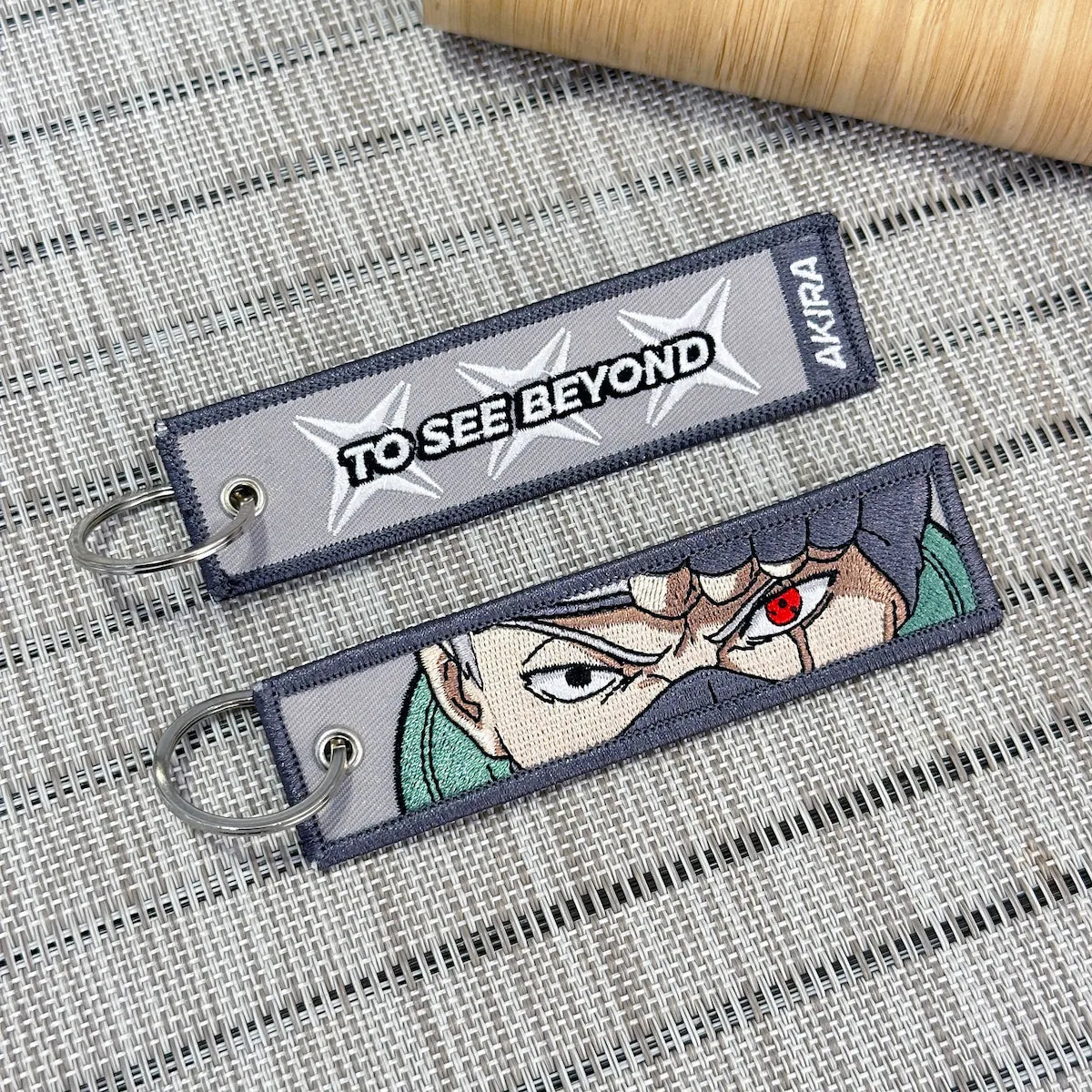 Kakashi Hatake Embroidered Keychain from Naruto - Akira Gallery