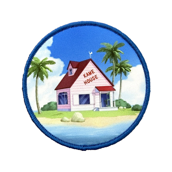 Kame House sublimated anime patch inspired by Dragon Ball with velcro backing – Akira Gallery
