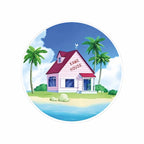 Kame House Vinyl Sticker Die Cut from anime Dragon Ball
