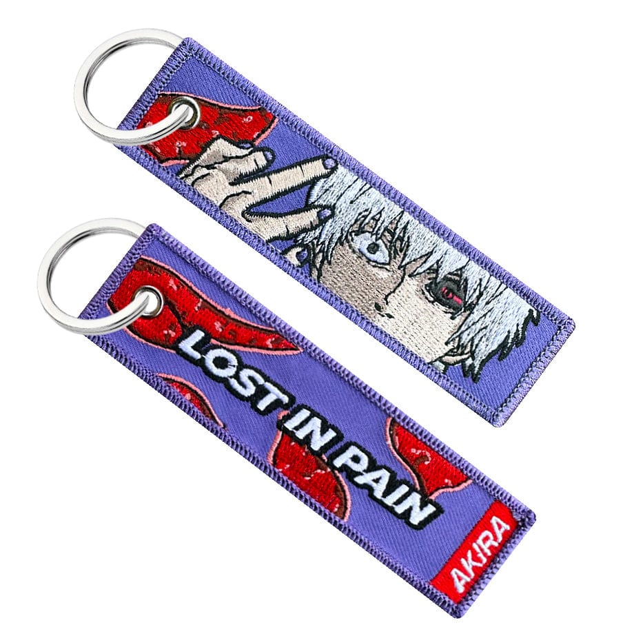 ken kaneki tokyo ghoul keychain keytag jet tag key anime manga