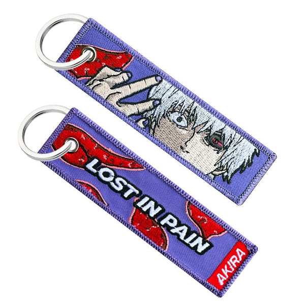 ken kaneki tokyo ghoul keychain keytag jet tag key anime manga