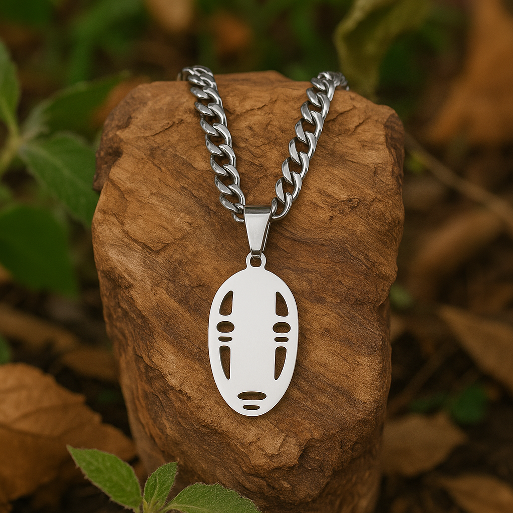 Kaonashi Necklace spirited away studio ghibli anime manga jewels