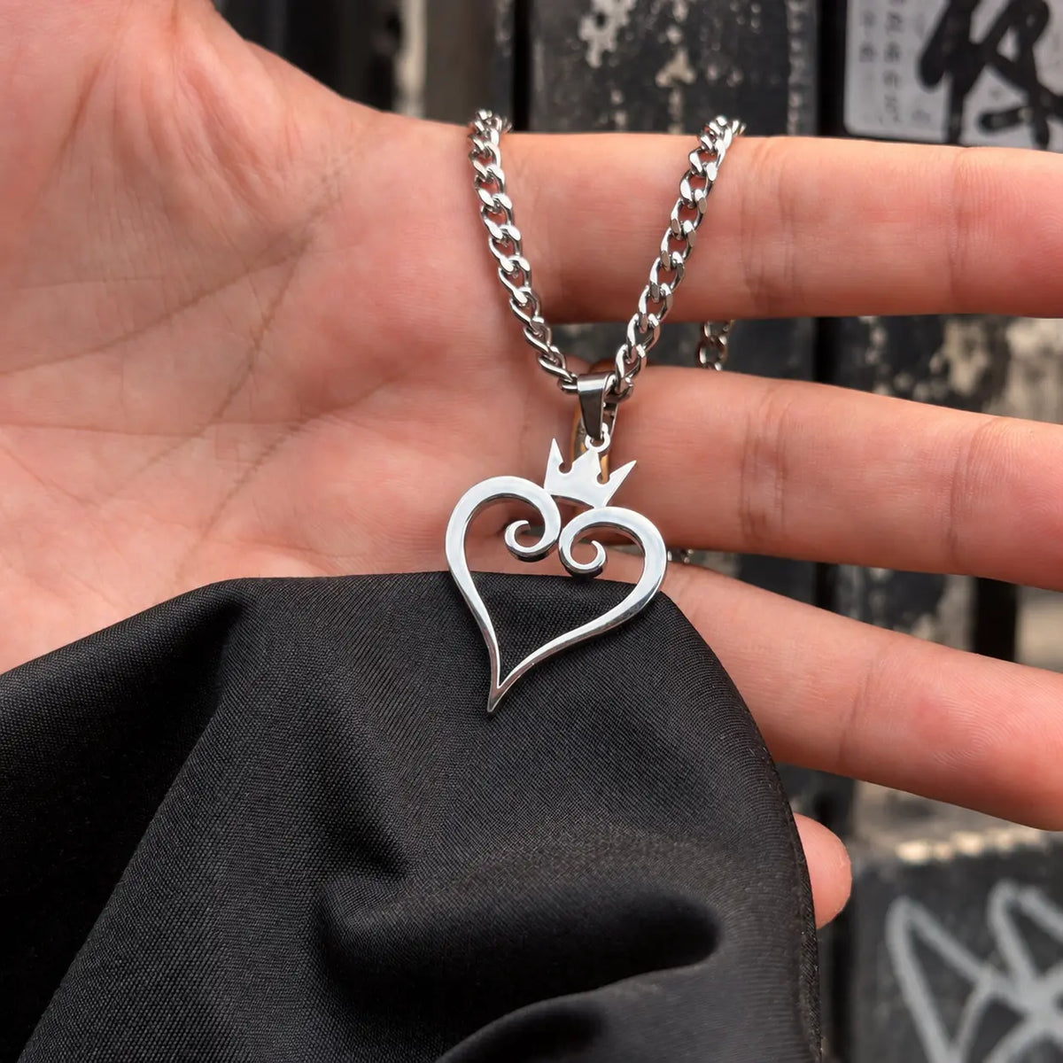 Kingdom Hearts Stainless Steel Necklace