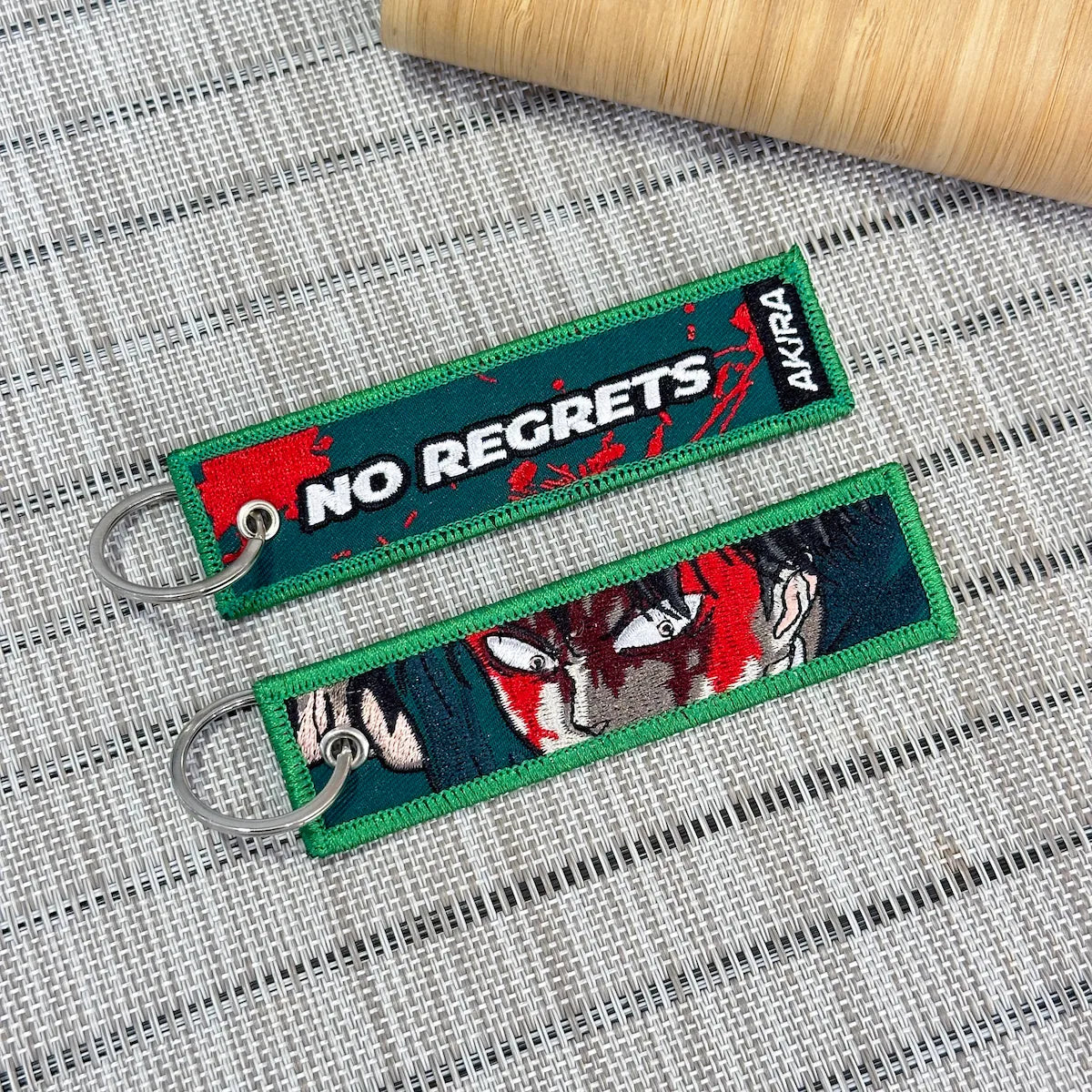 Levi Ackerman Embroidered Keychain from Attack On Titan - Akira Gallery