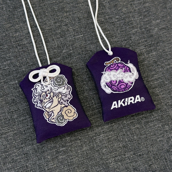 Luffy Gear Five omamori inspired by One Piece anime
charm