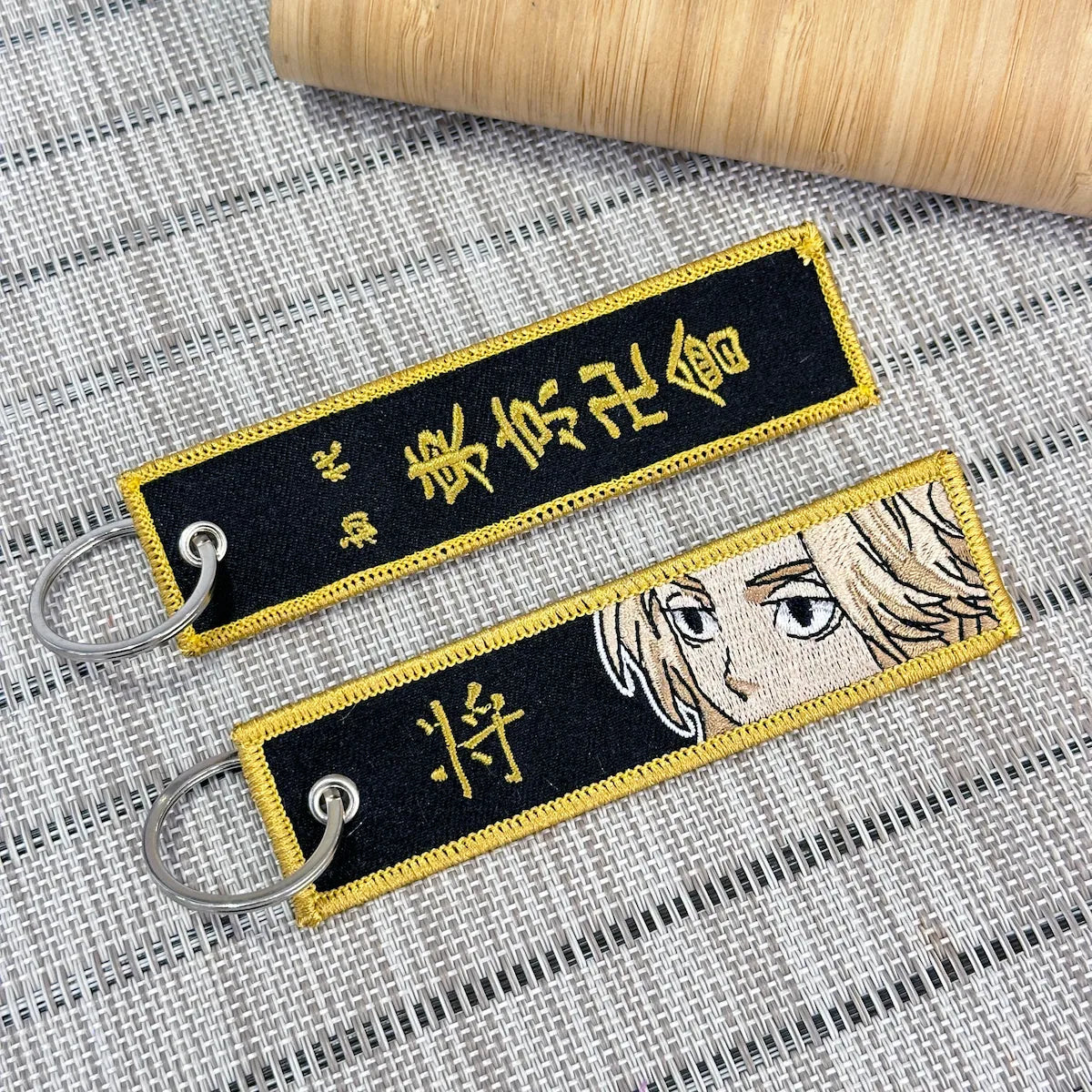 Manjiro Sano Embroidered Anime Keychain from Tokyo Revengers - Akira Gallery
