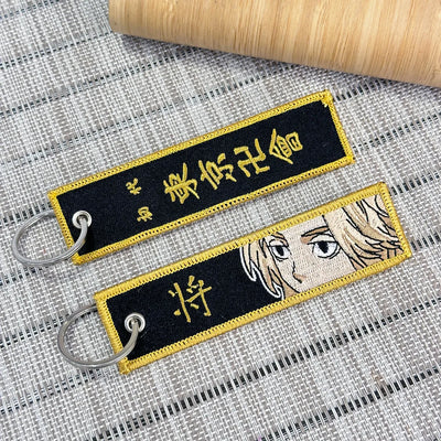 Manjiro Sano Embroidered Anime Keychain from Tokyo Revengers - Akira Gallery