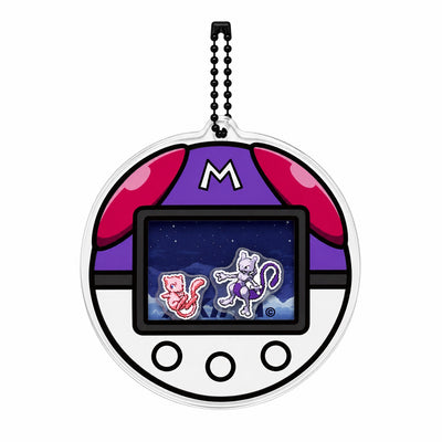 Pokemon Master Ball Acrylic Shaker with Mew And Metwo