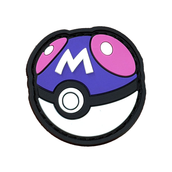 Master Ball PVC velcro patch inspired by Pokémon – Akira Gallery
