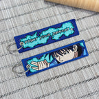 Megumi Fushiguro Embroidered Keychain from Anime Jujutsu Kaisen