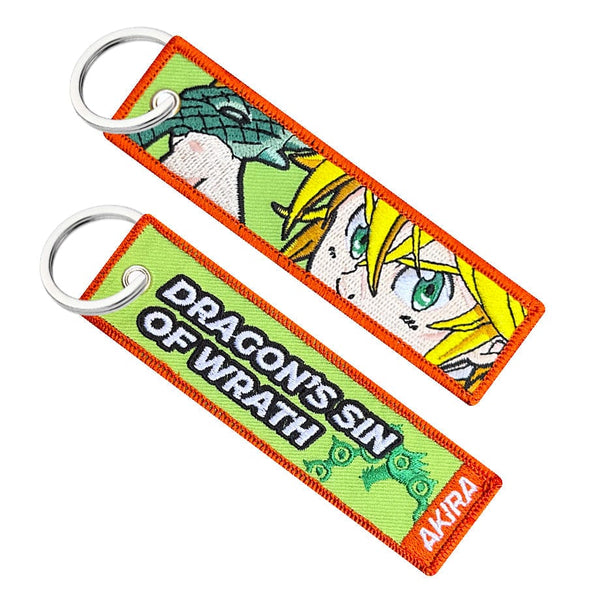 meliodas seven deadly sins ban diane gowther nanatsu no taizai anime manga keychain keytag jet tag key