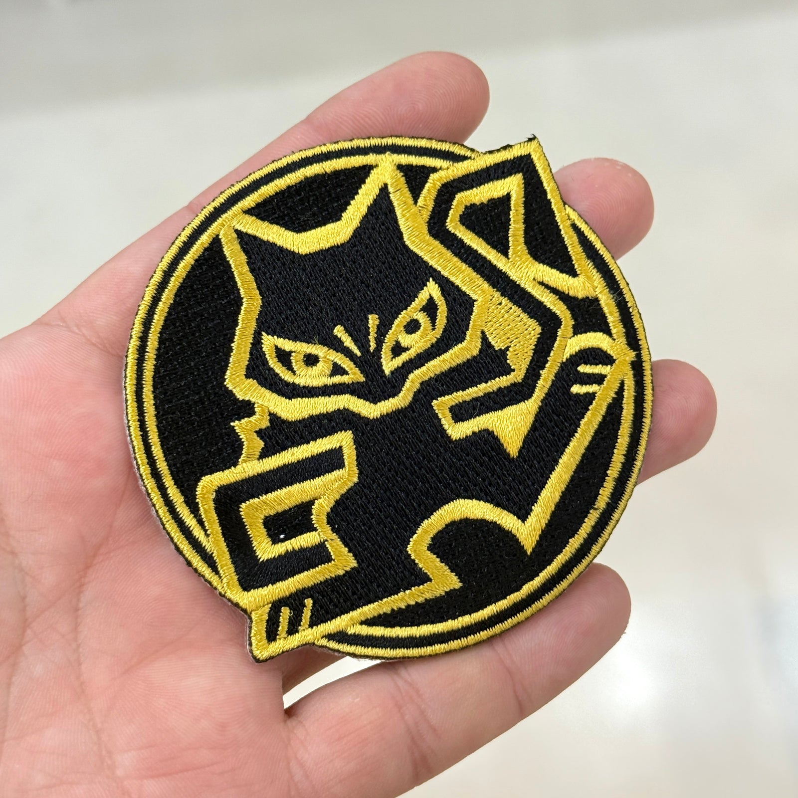 Detail of Mew Pokémon embroidered patch 8 cm – Akira Gallery
