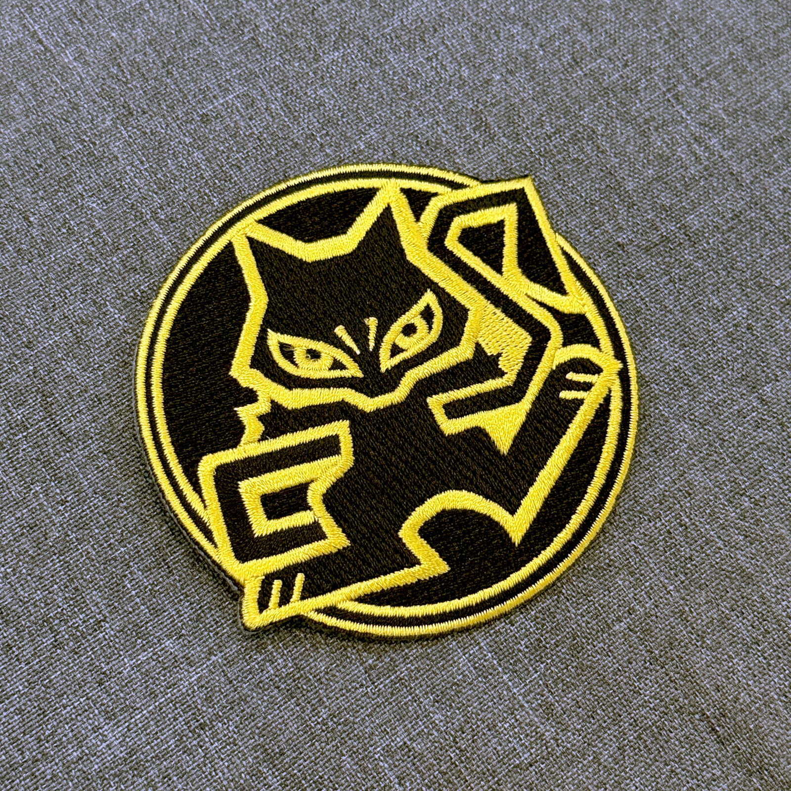 Display view of Mew embroidered patch with iron-on backing – Akira Gallery
