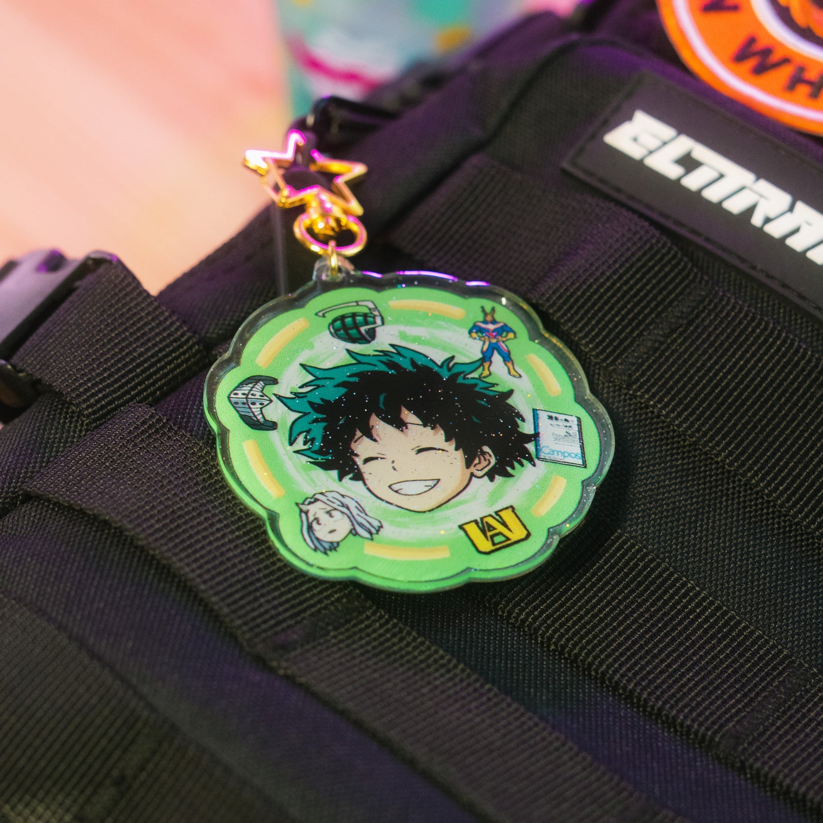 Midoriya Acrylic Charm from My Hero Academia Anime