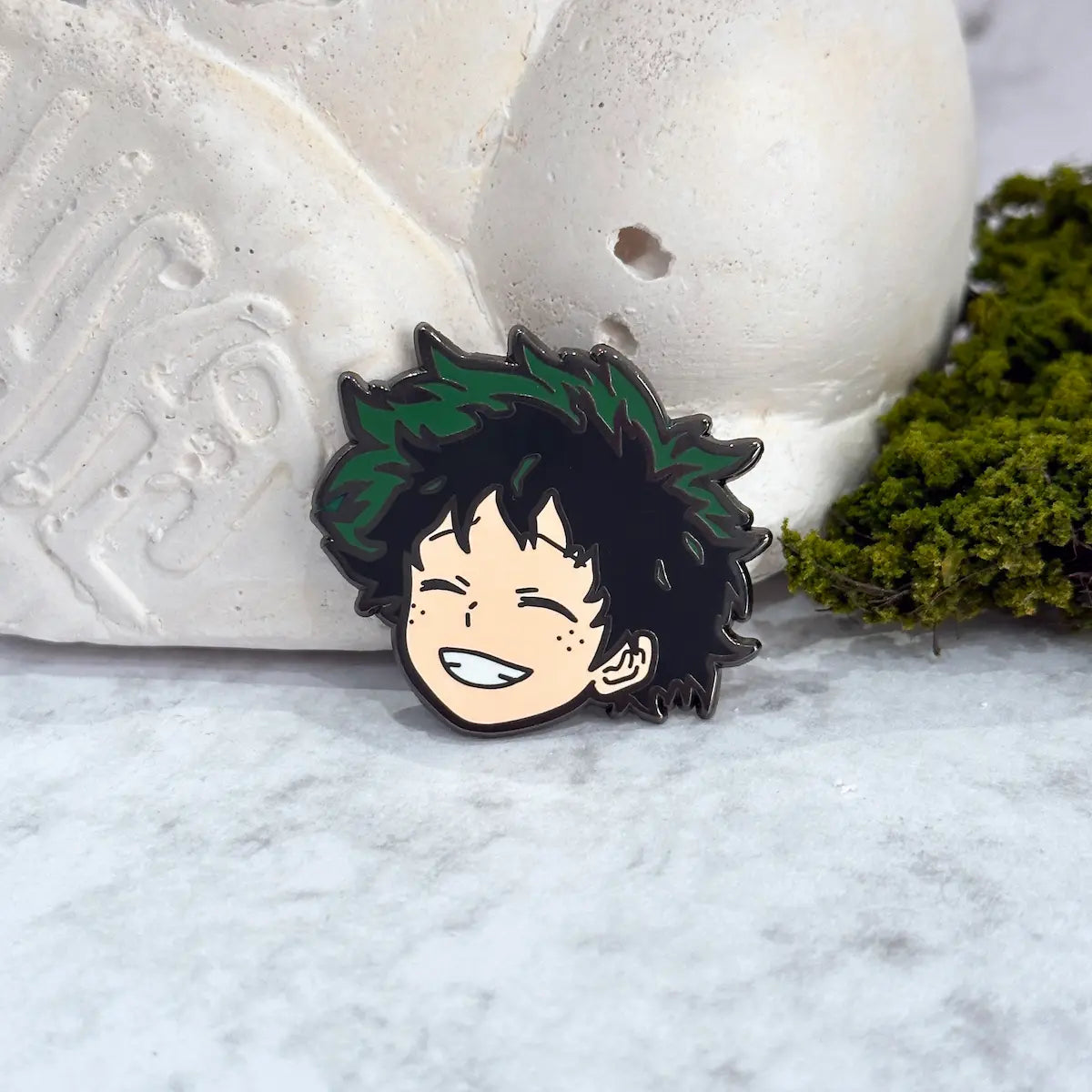 Midoriya Izuku Enamel Pin from Anime My Hero Academia