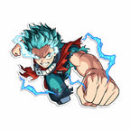 Midoriya Vinyl Sticker from My Hero Academia Anime