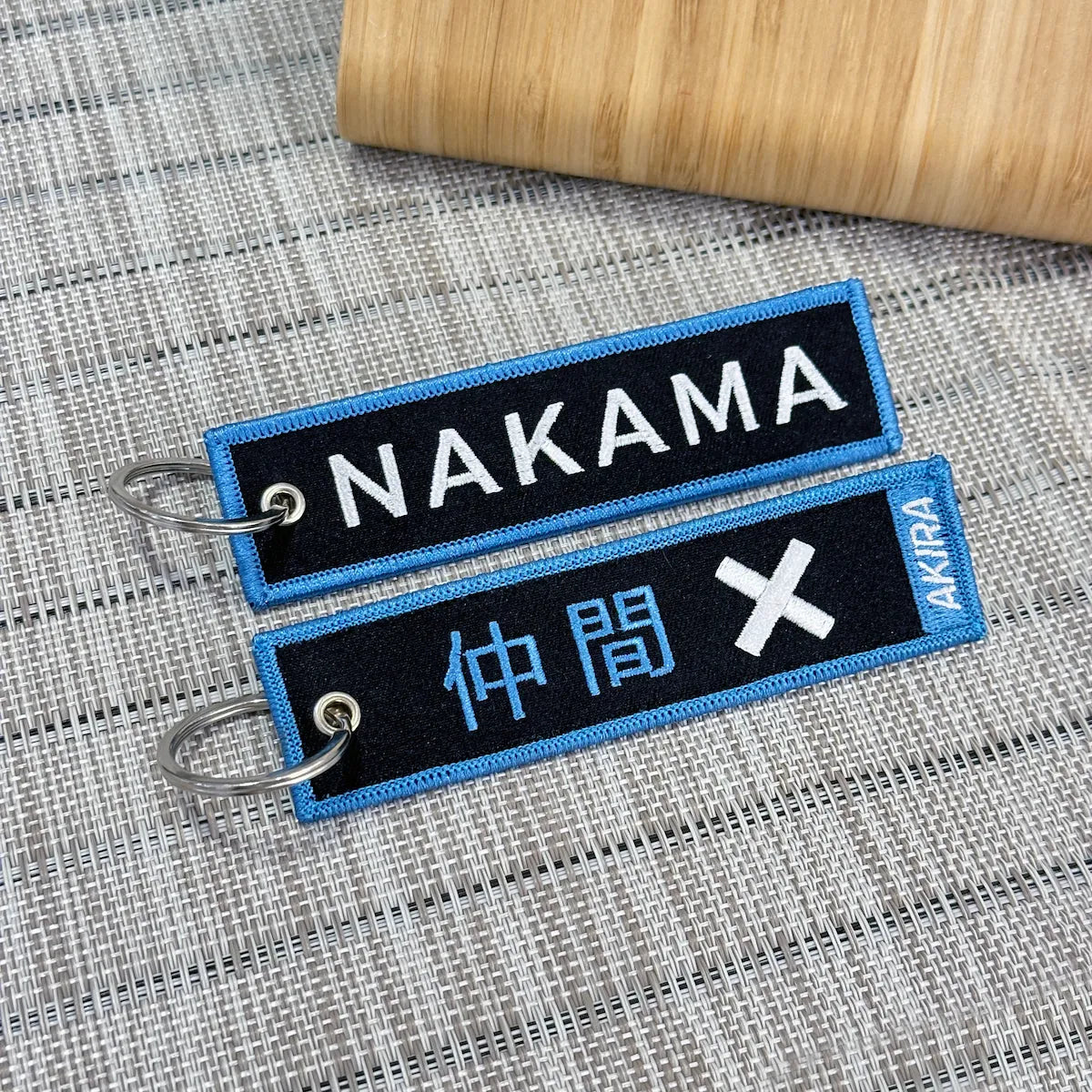 Nakama Embroidered Anime Japanese Keychain One Piece - Akira Gallery