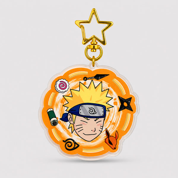 Naruto Acrylic Keychain Inspired by the Anime Naruto - Akira Gallery