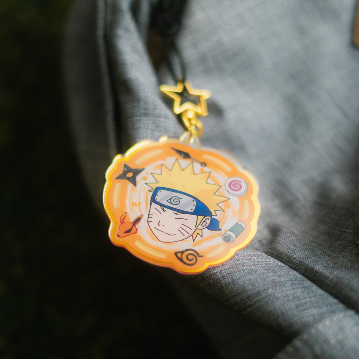 Naruto Uzumaki Acrylic Keychain Inspired by the Anime Naruto - Akira Gallery