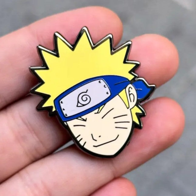 Anime Naruto Uzumaki Hard Enamel Pin