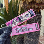 Nezuko Kamado Embroidered Keychain from Anime Demon Slayer
