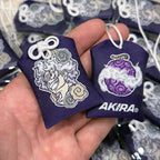Anime-inspired Luffy Gear Five Japanese style omamori charm
