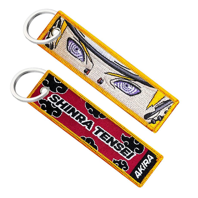 pain naruto akatsuki anime manga keychain keytag jet tag key keyring