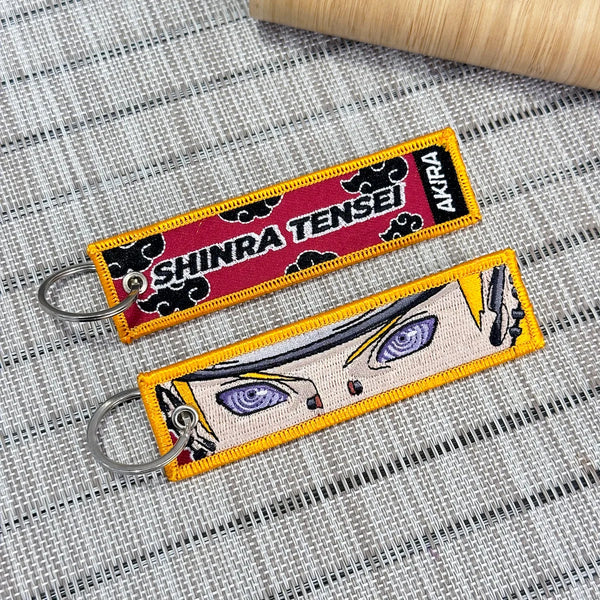 Pain Embroidered Keychain from Naruto - Akira Gallery