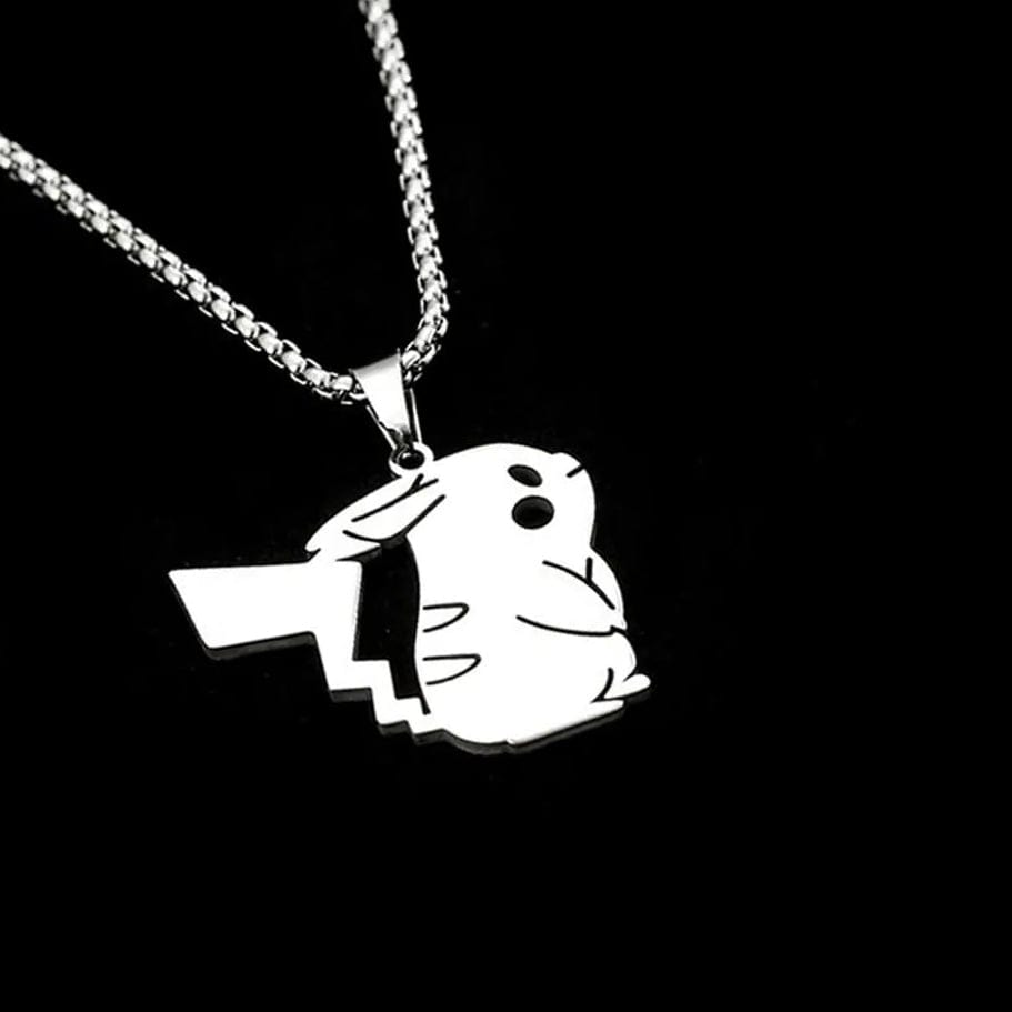 Pikachu necklace inspired by iconic Pokémon character design
