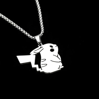 Pikachu necklace inspired by iconic Pokémon character design
