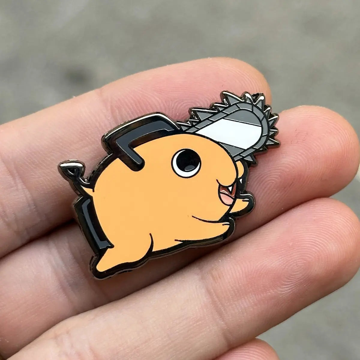 Pochita Hard Enamel Pin from Chainsaw Man Anime