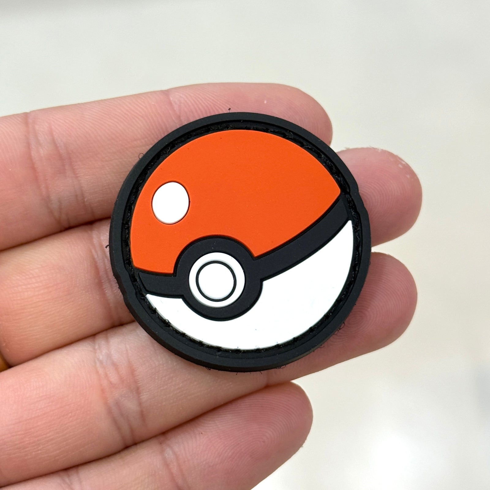 Detail of Poké Ball Pokémon PVC patch 4×4 cm – Akira Gallery
