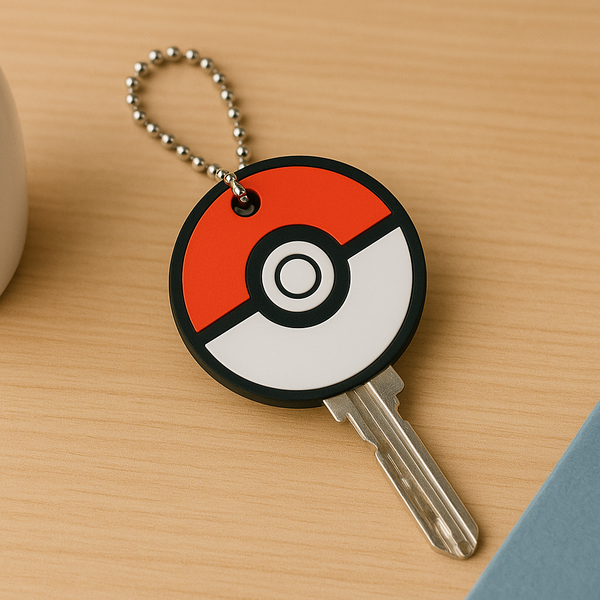 Poké Ball PVC key cover inspired by Pokémon – Akira Gallery
