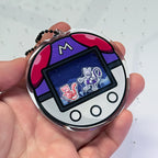 Mew And Mewtwo Pokemon Acrylic Shaker