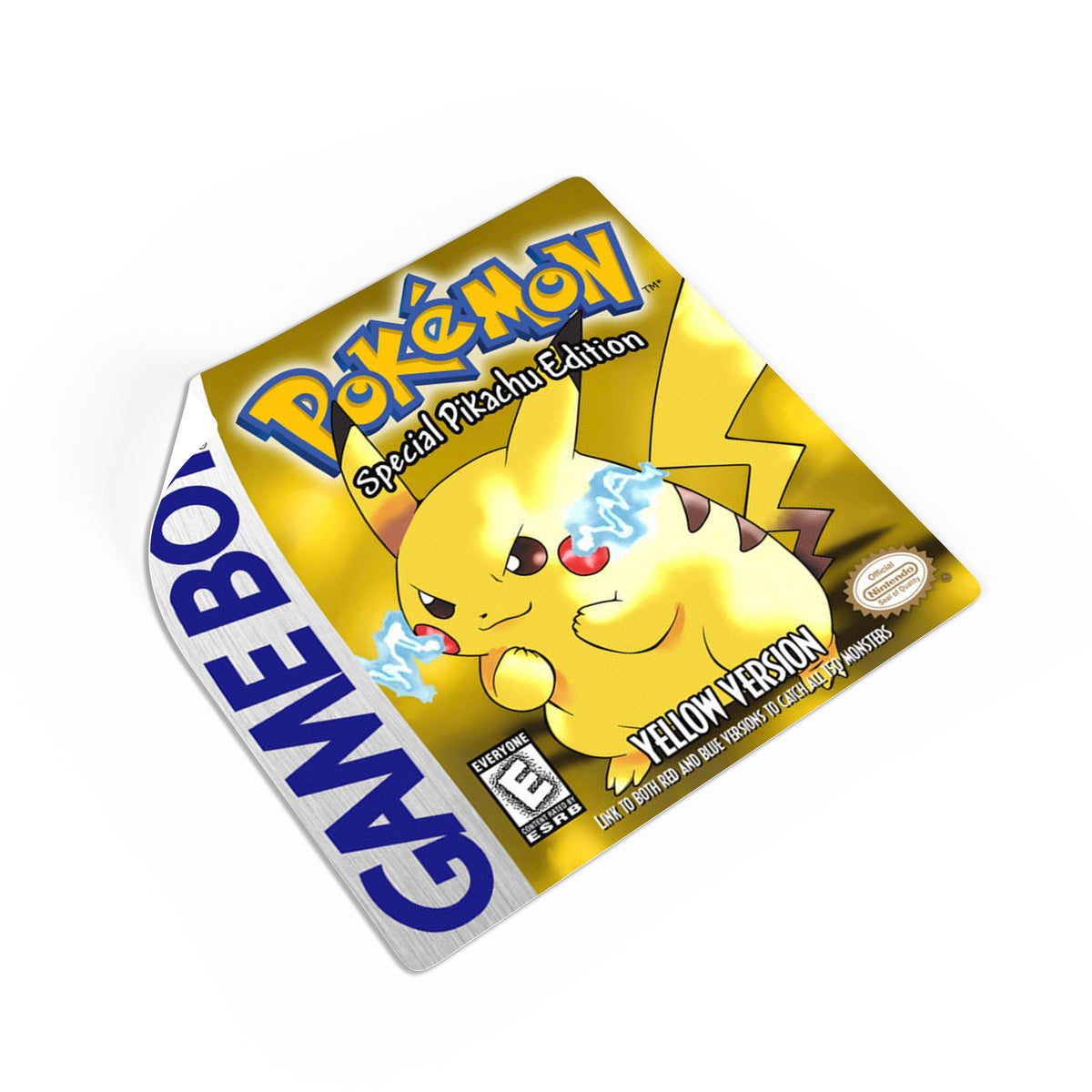 Pokemon Yellow Vinyl Sticker from Anime Pokemon